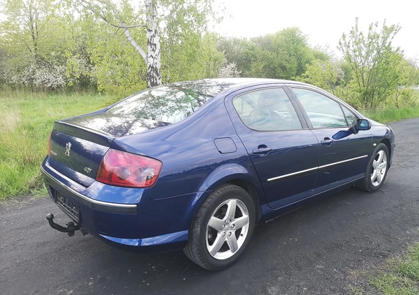 Peugeot 407 cena 11900 przebieg: 224000, rok produkcji 2005 z Ryki małe 631